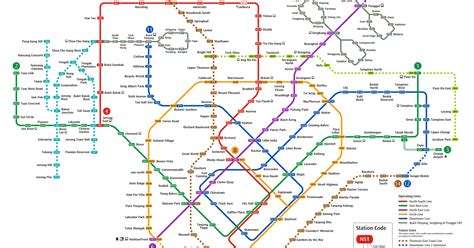 mrt map singapore 2023 interactive